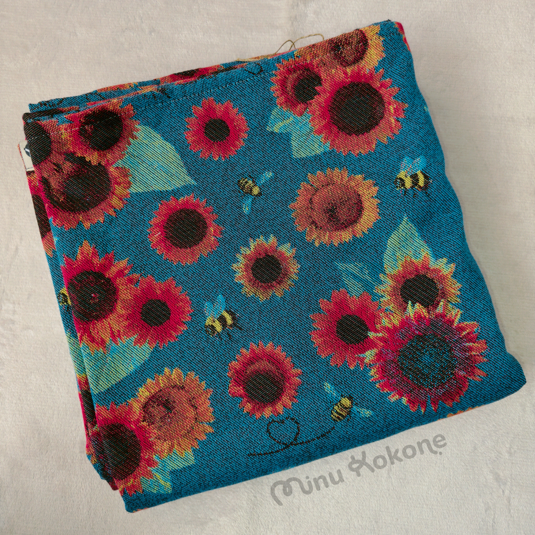 Sunflowers Bumble Blossom | Talla 6 | Fular