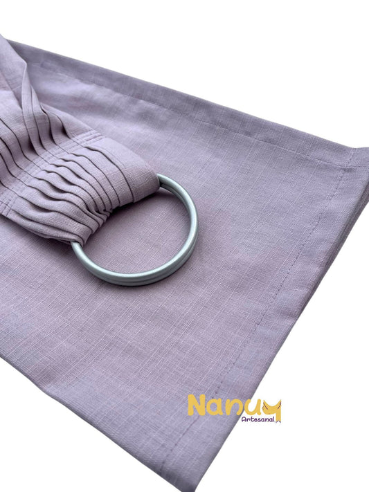 Lila - Bandolera - Lino y algodón