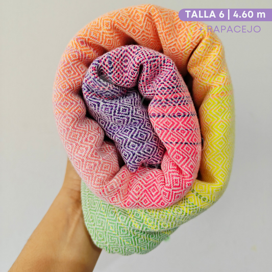Fular - Talla 6 - Florecer Blanco
