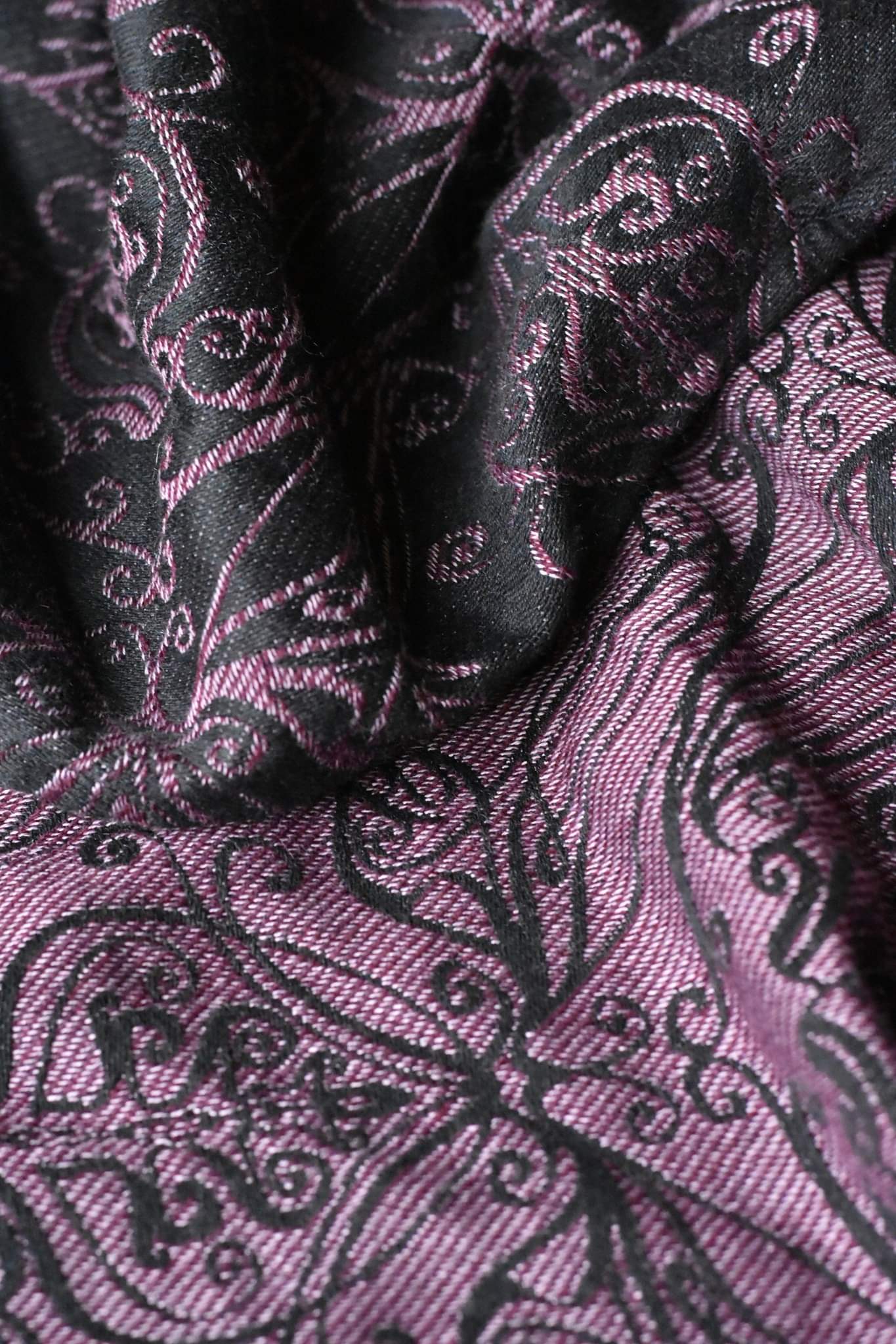 Elvish Duo Black Purple Cashmere