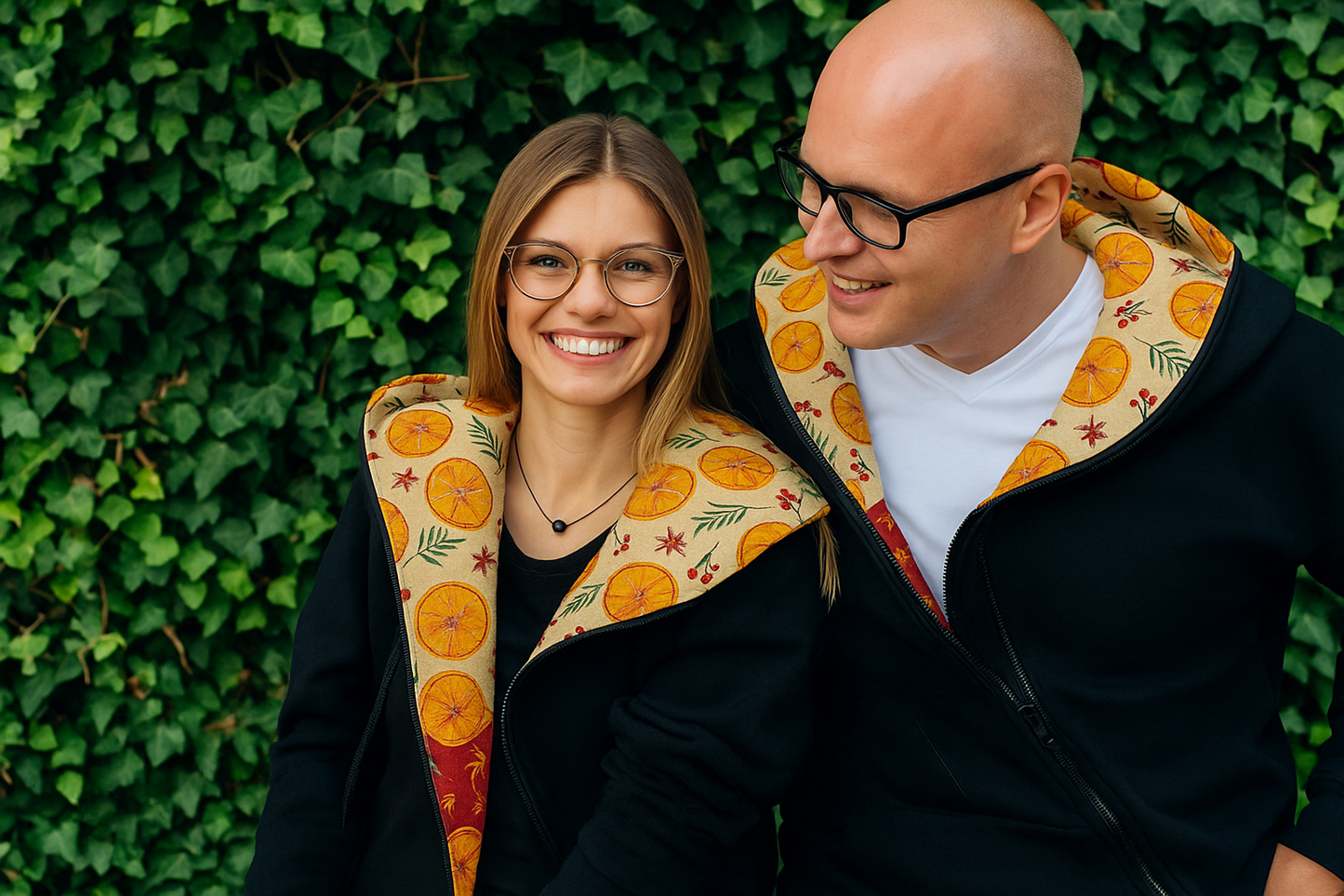 Orange Spice - Sudadera asimétrica - PREORDEN