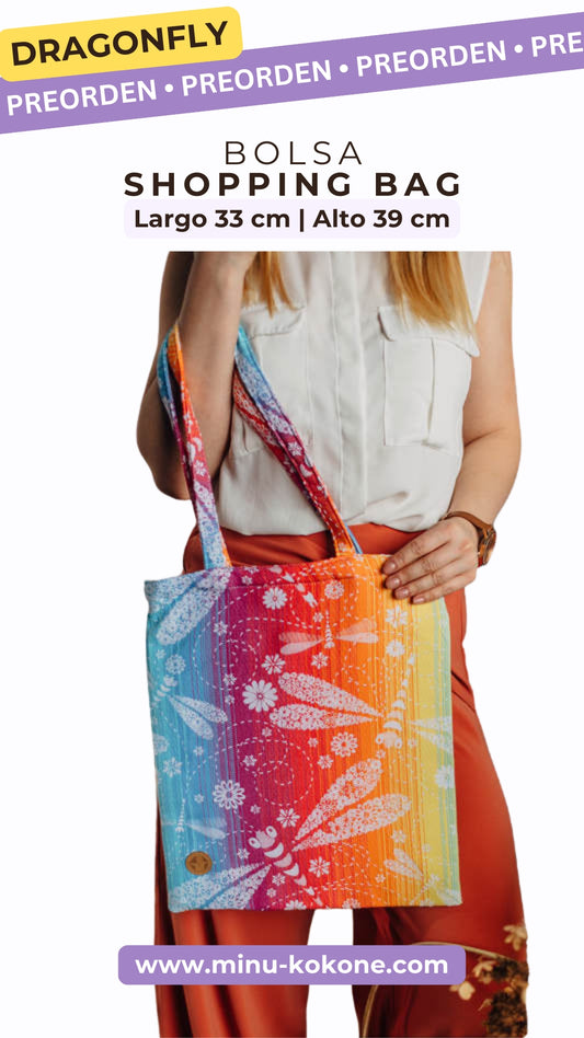 Dragonfly Rainbow Light - Shoulder Bag - PREORDEN