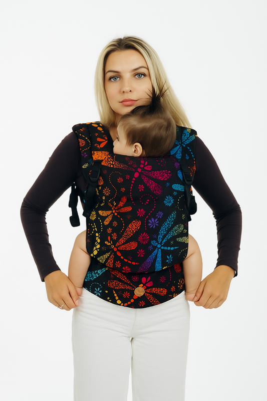 Dragonfly Rainbow Dark - LennyLight - Mochila Ergonómica