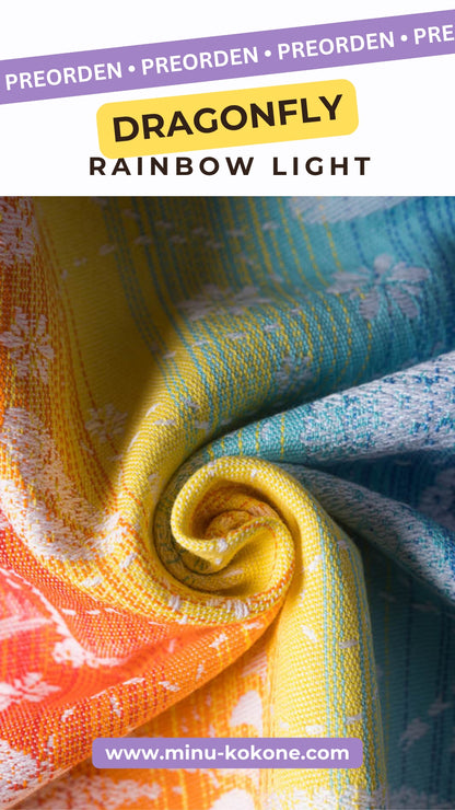 Dragonfly Rainbow Light - Shawl - PREORDEN