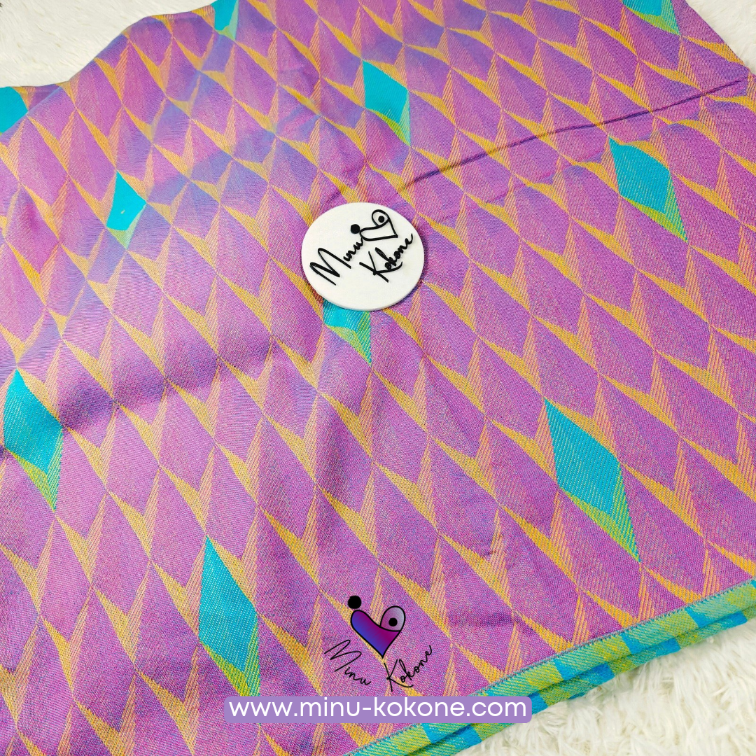 Kite - Yellow Blue Pink - Bandolera