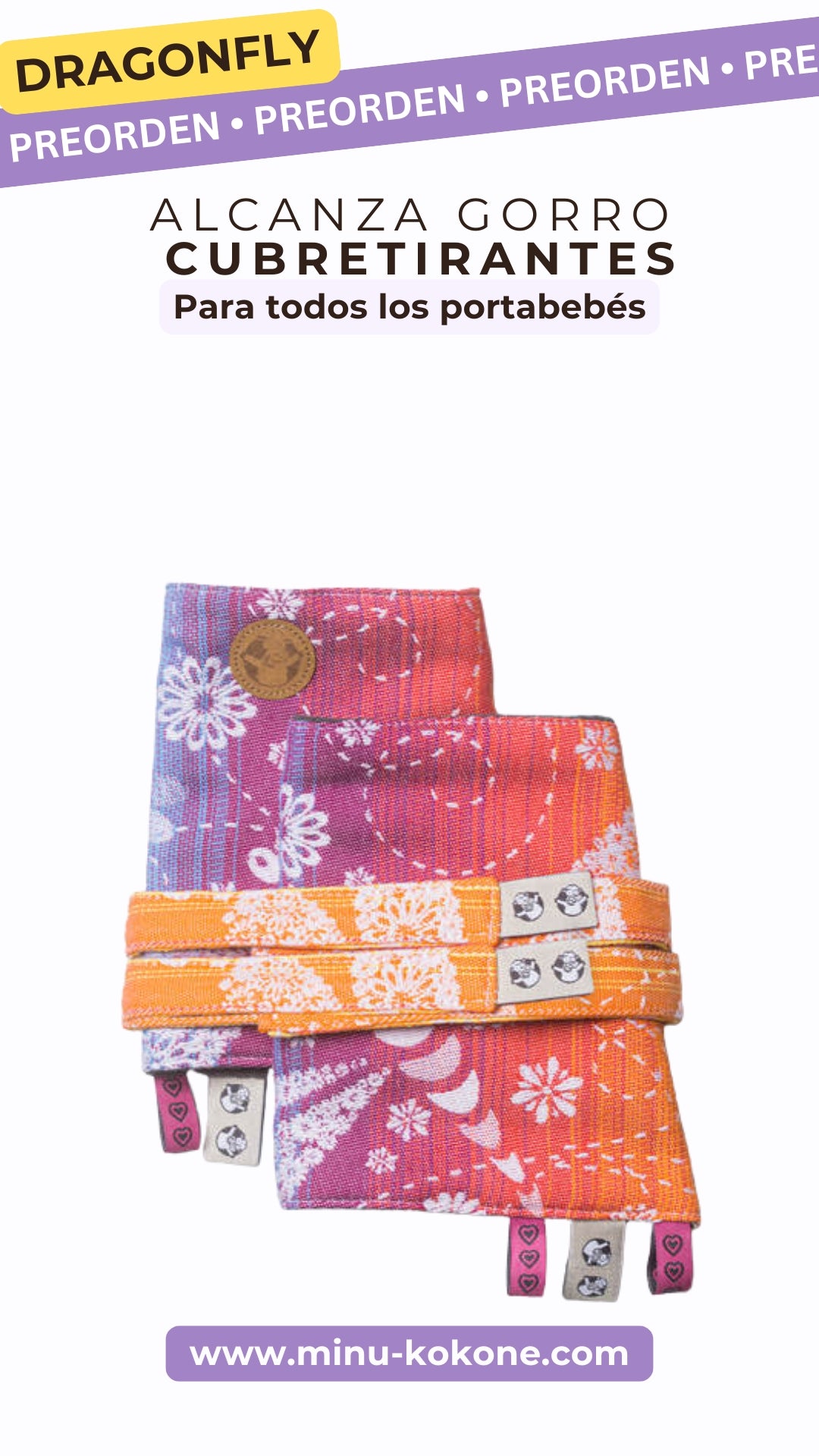 Dragonfly Rainbow Light Cubre tirantes - PREORDEN