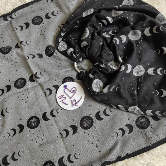 Luna Duo Black Grey Glam - Bandolera