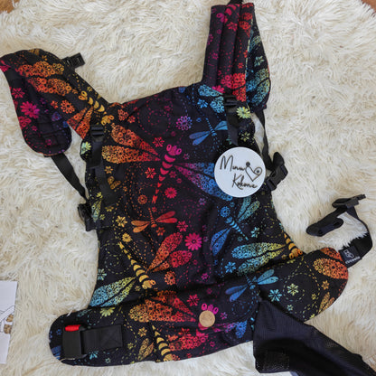 Dragonfly Rainbow Dark - LennyLight - Mochila Ergonómica