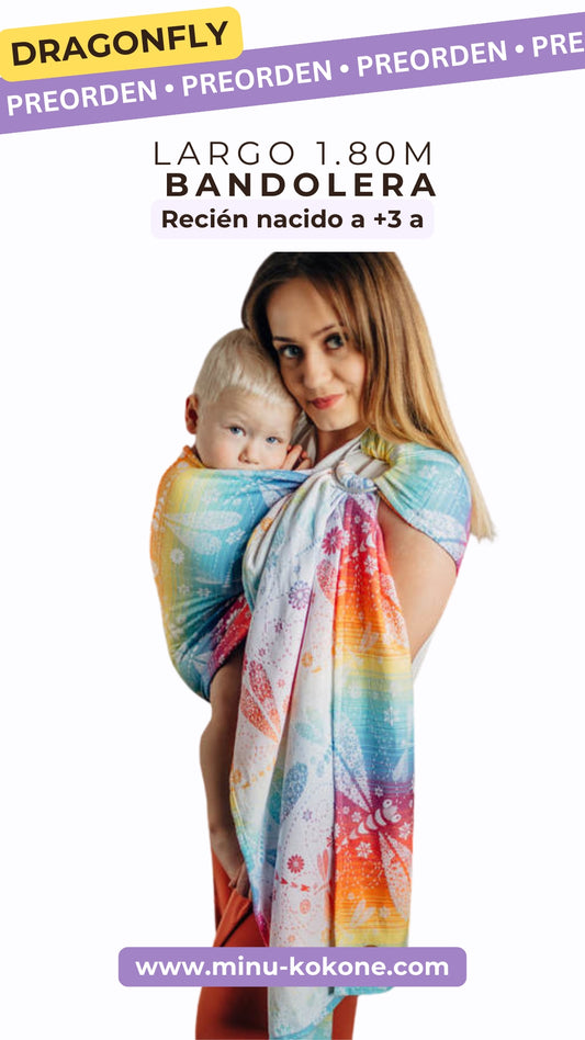 Dragonfly Rainbow Light - Bandolera 1.80m - PREORDEN