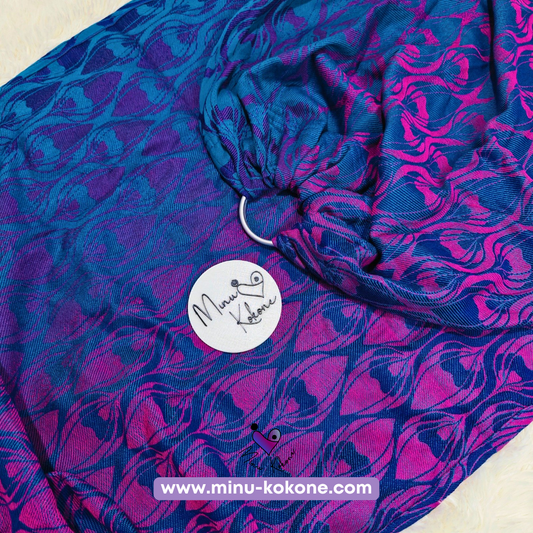 La Fleur - Meta Petrol Purple Fucsia - Bandolera