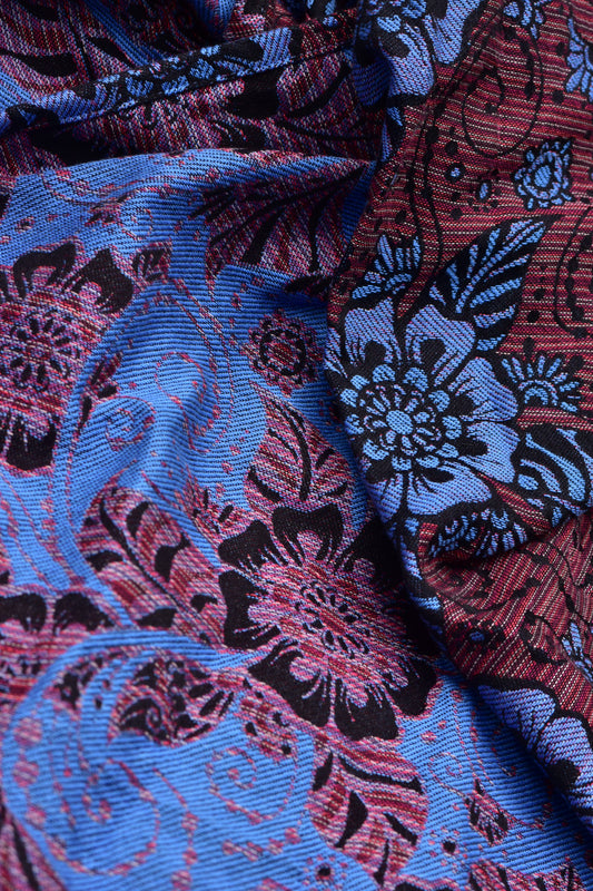 Ava - Black Blue Random Red - Bandolera